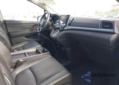 2021 Honda Odyssey Ex-L из США, поврежденный, VIN 5FNRL6H79MB003232